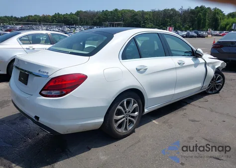 2017 Mercedes-Benz C 300 4Matic from USA, damaged, VIN 55SWF4KB8HU213157